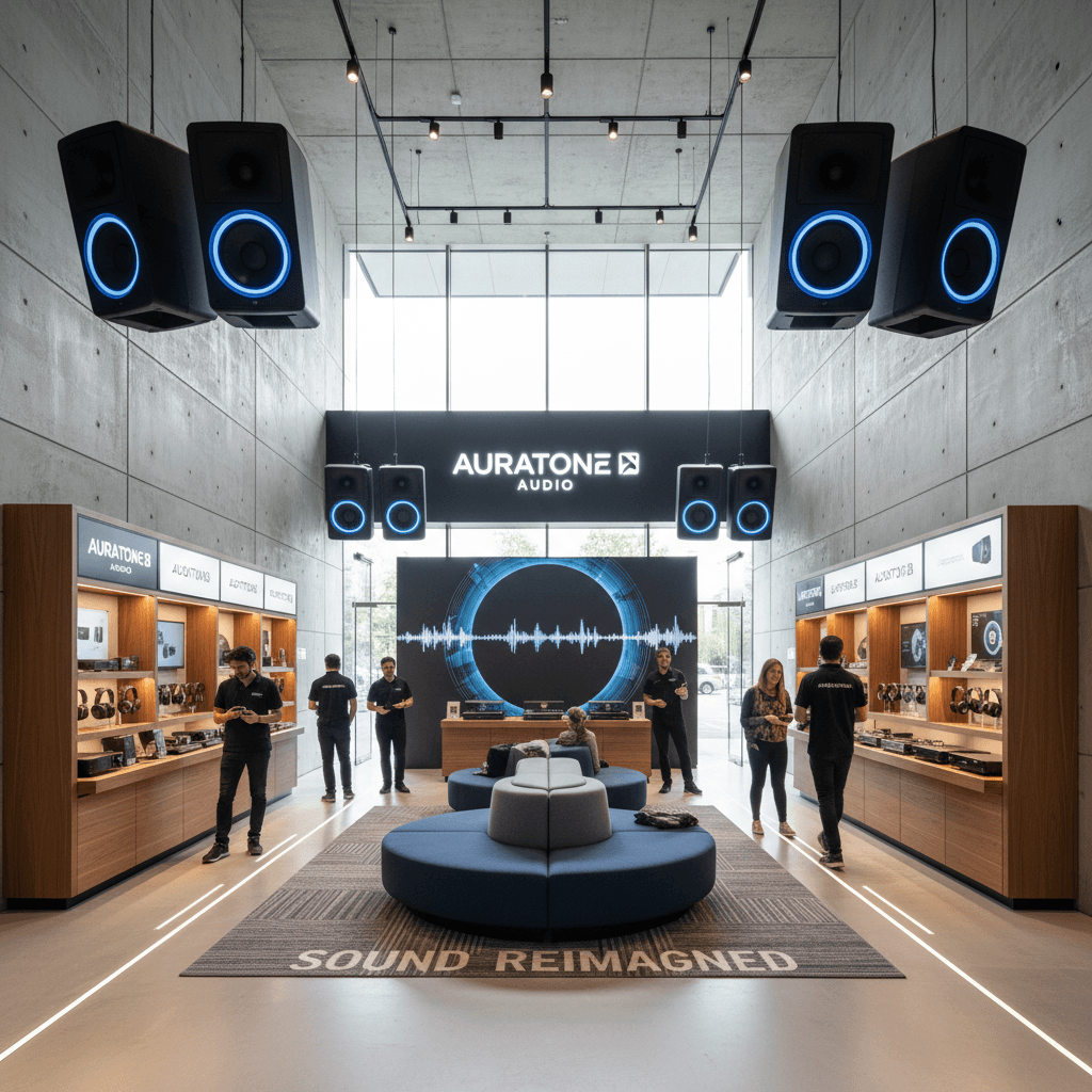 In-store audio and branding