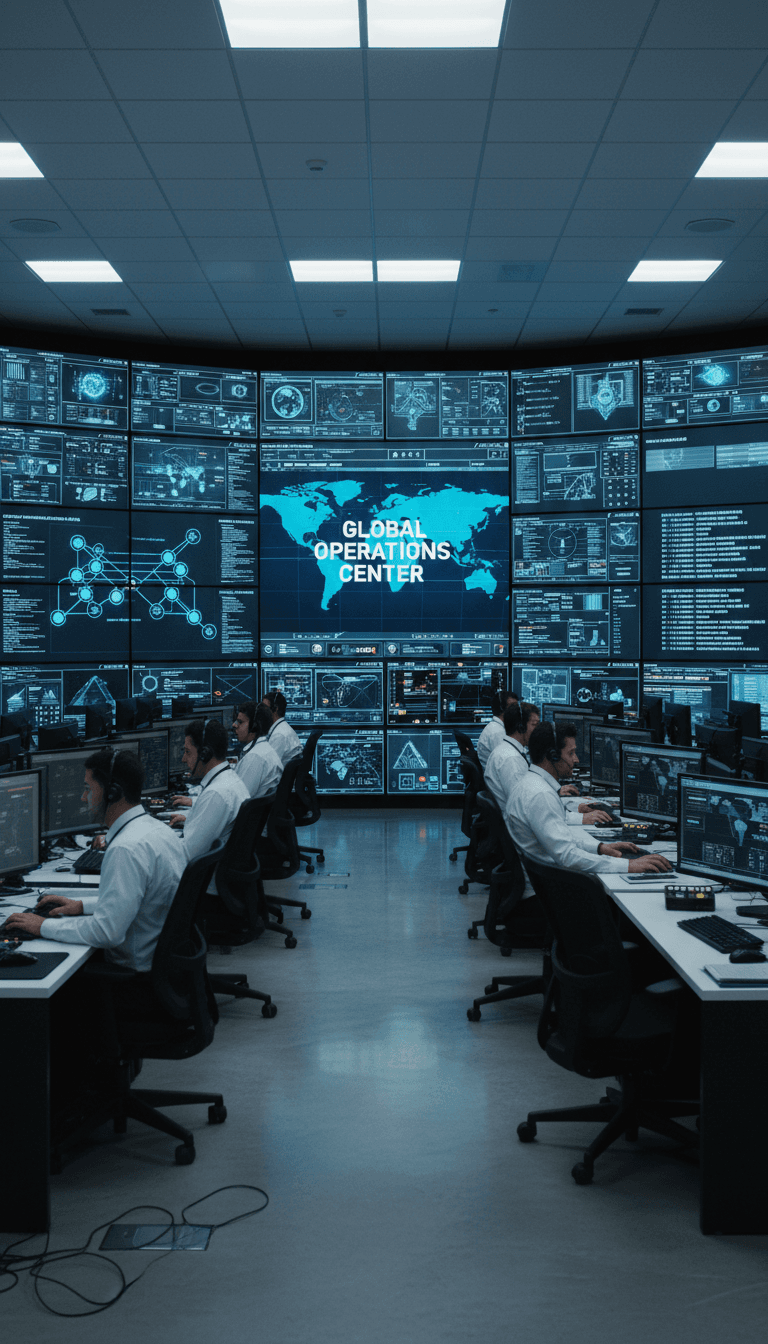 Advanced monitoring and automation control center