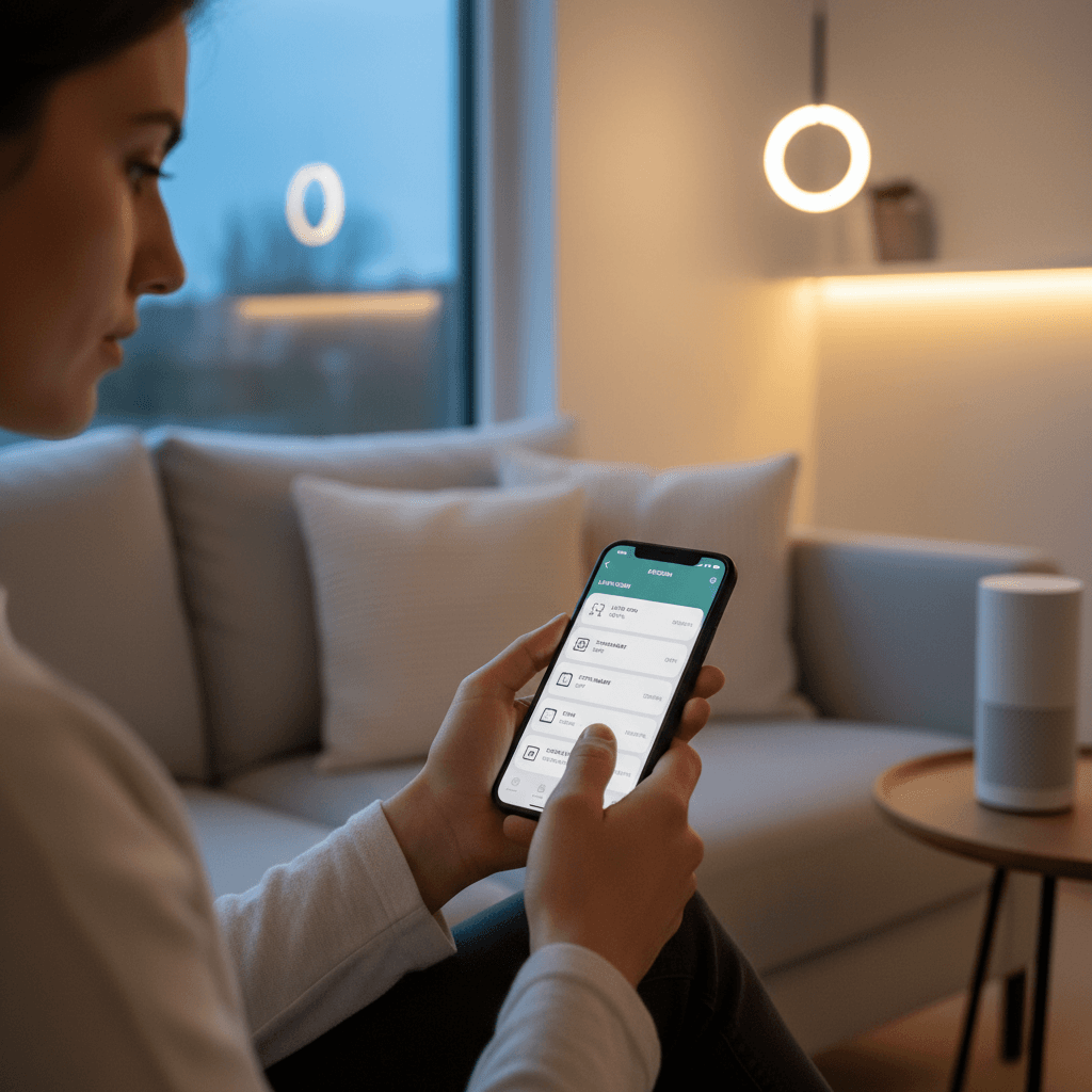 Smart lighting control